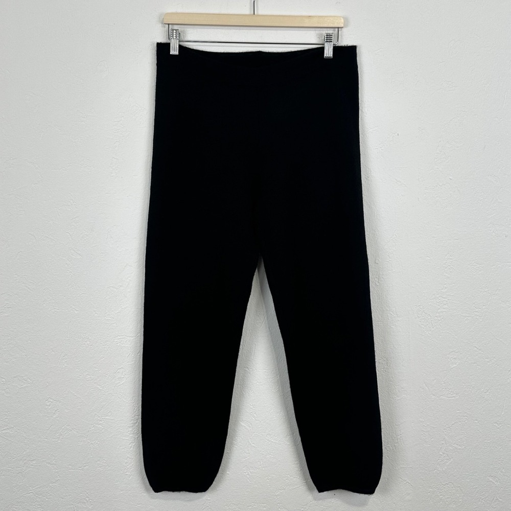 Naked Cashmere Womens Quincy Jogger Pants Size Medium Black French Terry N18265